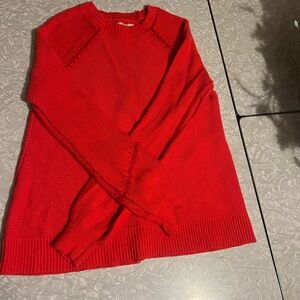 Loft Red Sweater SP